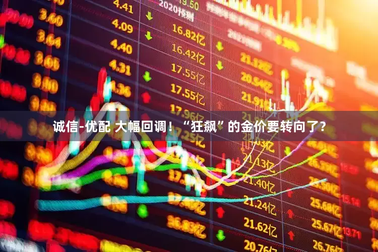诚信-优配 大幅回调！“狂飙”的金价要转向了？